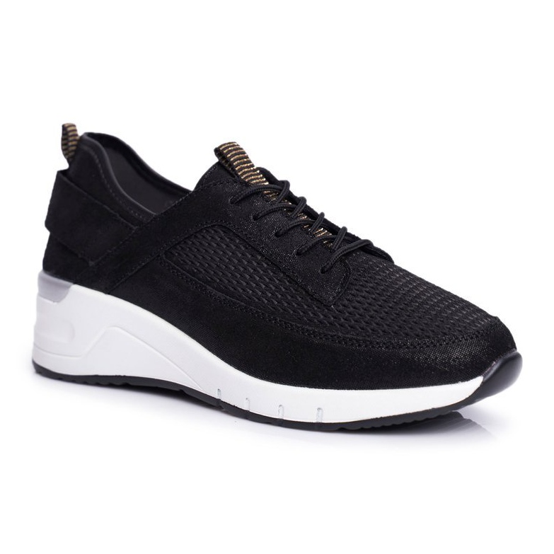 EVE Zapatillas Deportivas Mujer Piel Negra Love Me negro