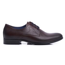 Zapatos Brogues Hombre Casual Nikopol Cuero Marrón 1735