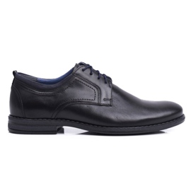 Zapatos Brogues para Hombre Casual Nikopol Leather Black 1726 negro