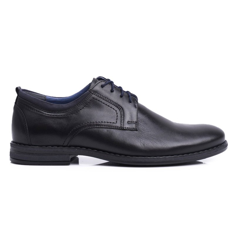 Zapatos Brogues para Hombre Casual Nikopol Leather Black 1726 negro