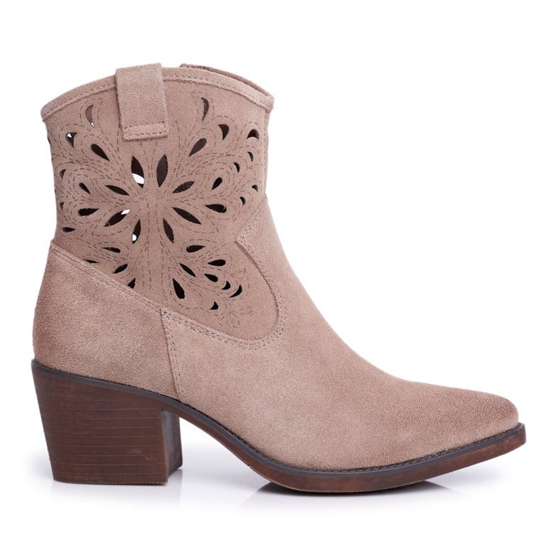S.Barski Botas Mujer Piel Beige Barski 12622