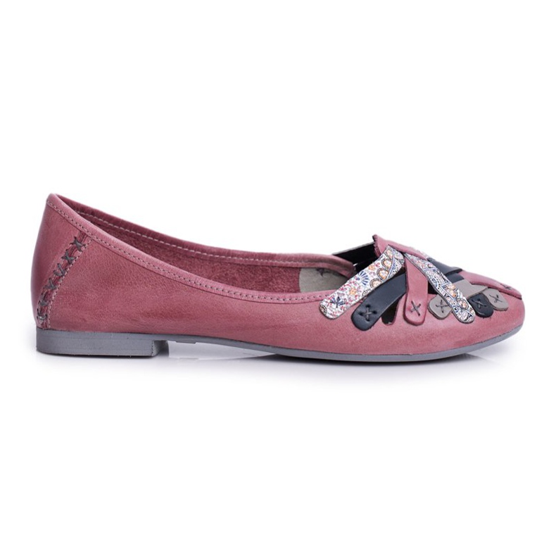 Bailarinas Mujer Maciejka Leather Pink 01358 rosado