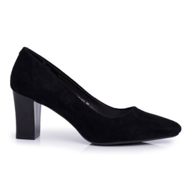 Salón Mujer Sergio Leone PB403 Suede Black Herline negro