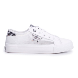 Zapatillas de mujer Big Star White FF274487 blanco