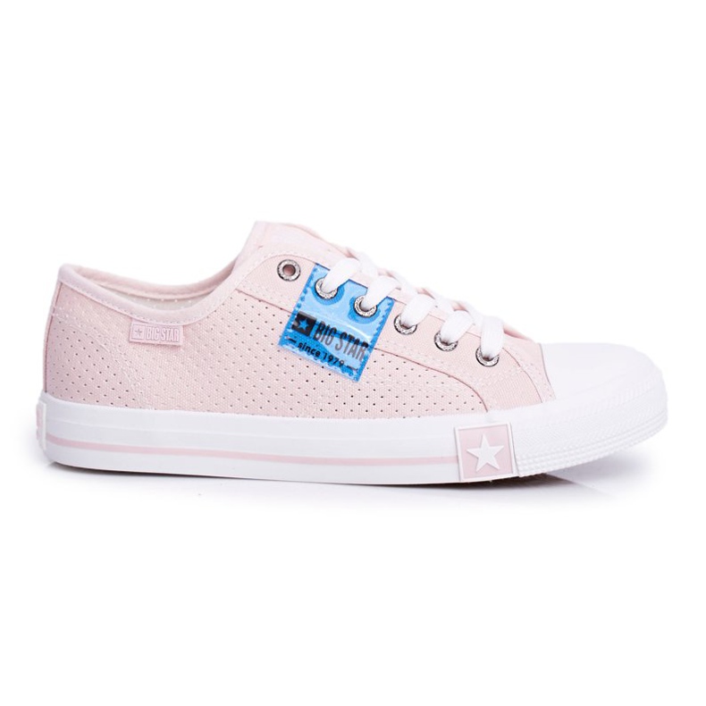 Zapatillas de Mujer Big Star Openwork Pink FF274033 rosado Zapatillas de Mujer Big Star Openwork Pink FF274033 rosado