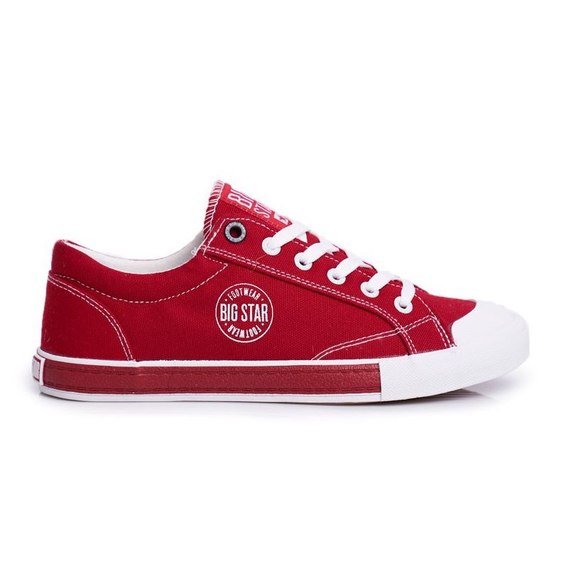 Zapatillas de mujer Big Star Red FF274226 rojo Zapatillas de mujer Big Star Red FF274226 rojo