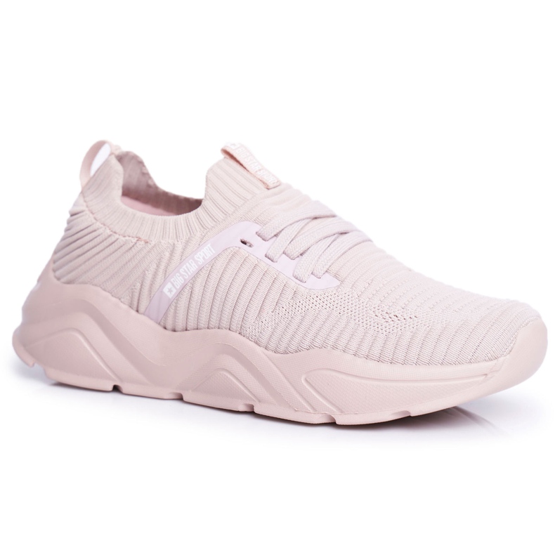 Zapatos Deportivos de Mujer Big Star Light Pink FF274956 rosado