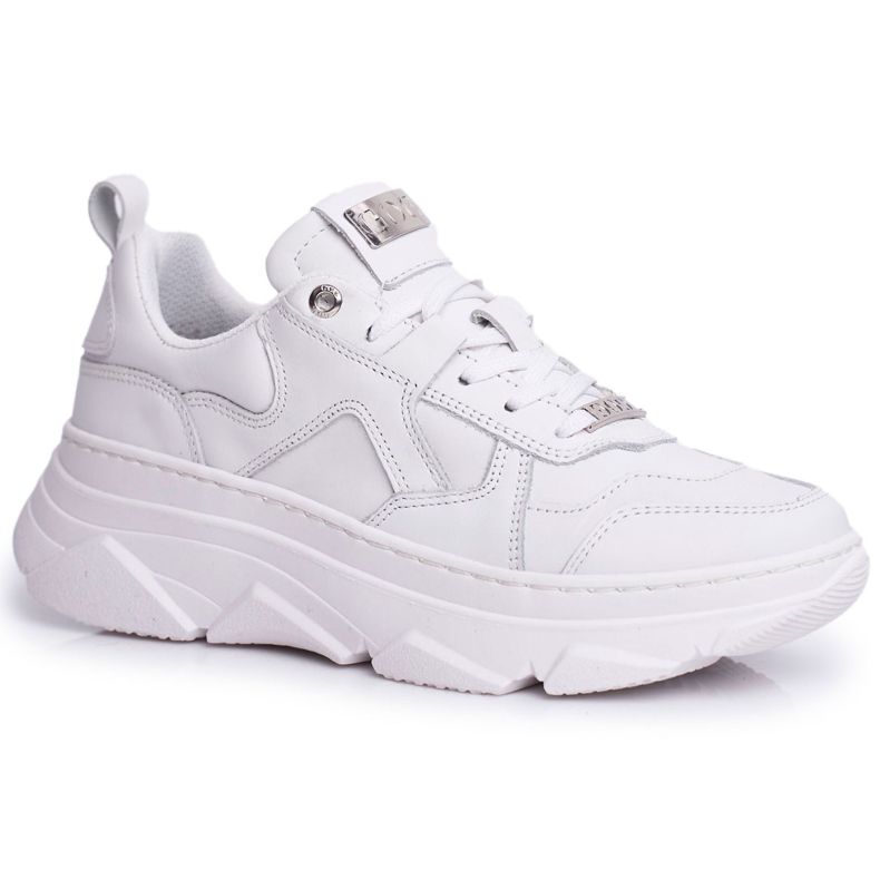 Zapatos Deportivos Mujer Piel GOE Blanco FF2N3018 Zapatos Deportivos Mujer Piel GOE Blanco FF2N3018