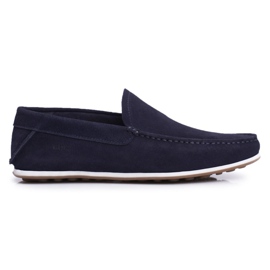 Mocasines Hombre GOE Azul Marino Nubuck FF1N3059 Mocasines Hombre GOE Azul Marino Nubuck FF1N3059