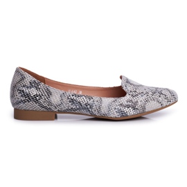 Bailarinas de Mujer Sergio Leone White Snake BL610 blanco gris