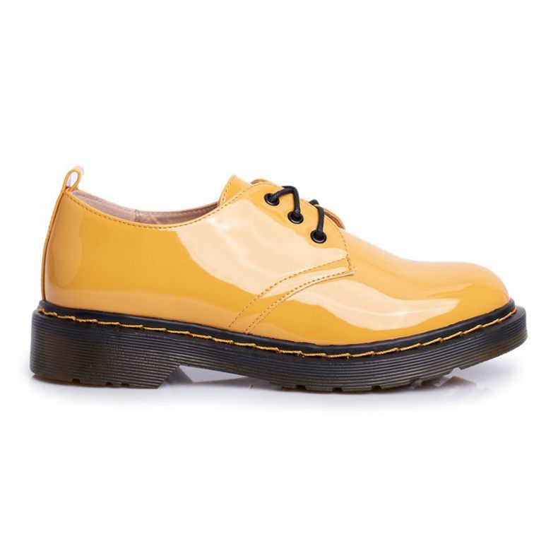 SEA Brogues de mujer lacados en amarillo ¡Mejora!