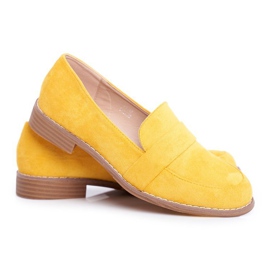 SEA Zapatos Brogues Mujer Ante Amarillo Cintra SEA Zapatos Brogues Mujer Ante Amarillo Cintra