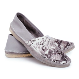 Bailarinas Mujer Maciejka Leather Grey 01930-66 / 00-0 gris