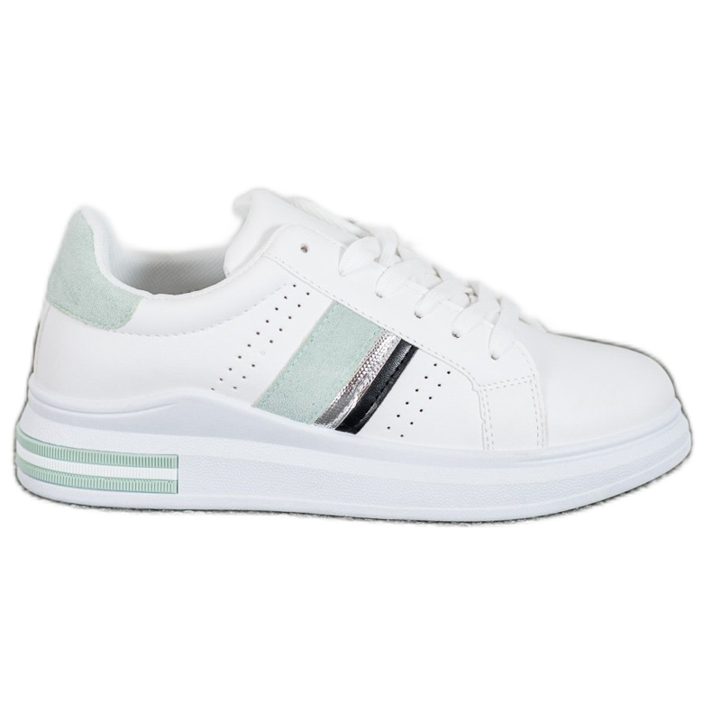 SHELOVET Zapatillas con estilo blanco SHELOVET Zapatillas con estilo blanco