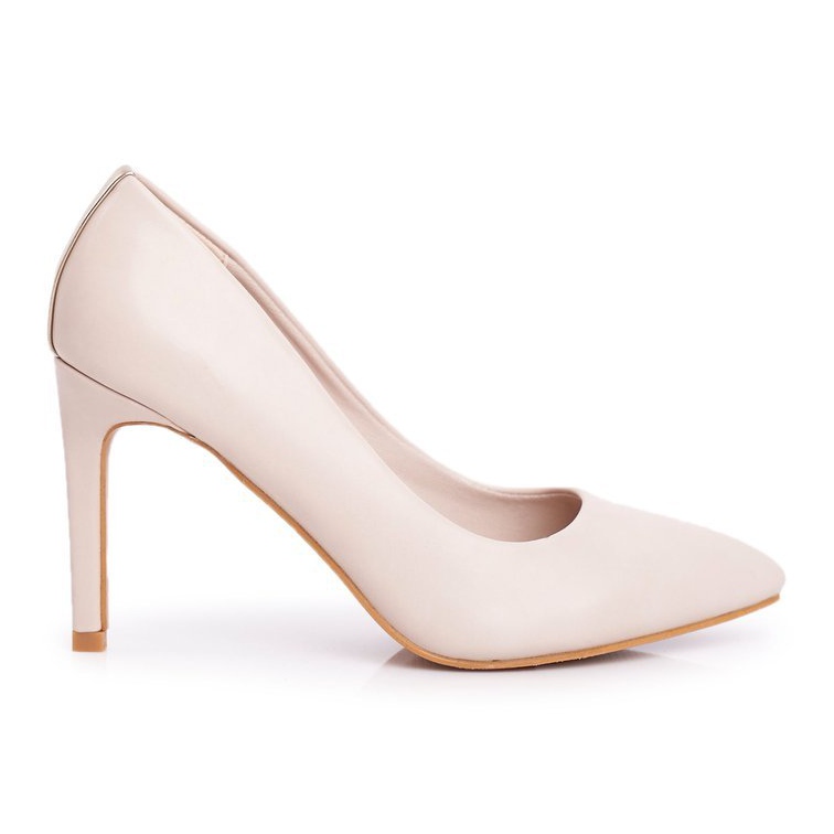 Vinceza Tacones altos clásicos de mujer Beige Marinne