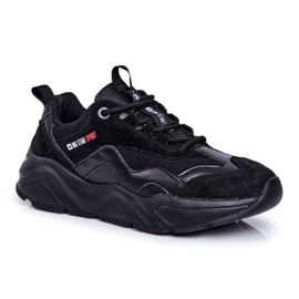 Zapatos Deportivos De Mujer Sneakers Big Star Black FF274959 negro