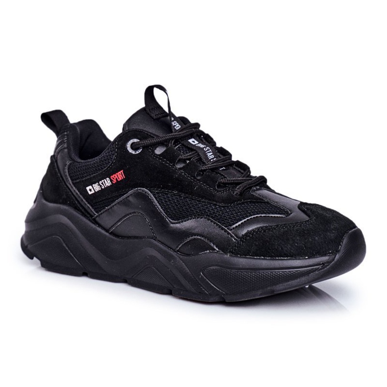 Zapatos Deportivos De Mujer Sneakers Big Star Black FF274959 negro