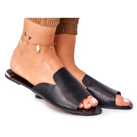 HAN Pantuflas de Mujer Planas Negras Mimios negro