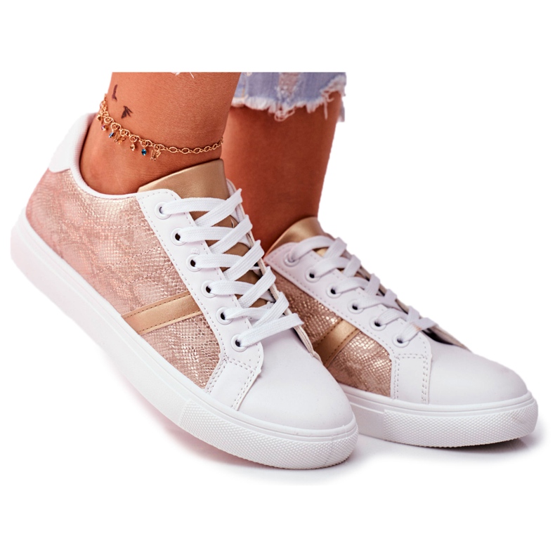 Zapatos Deportivos De Mujer Elegantes Amapola Blanca blanco