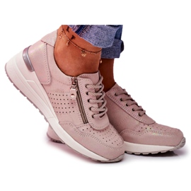 Vinceza Zapatos Deportivos De Mujer Sneakers Beige FT20-8675 Better Way