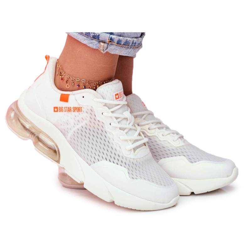 Zapatos Deportivos De Mujer Sneakers Big Star White FF274945 blanco