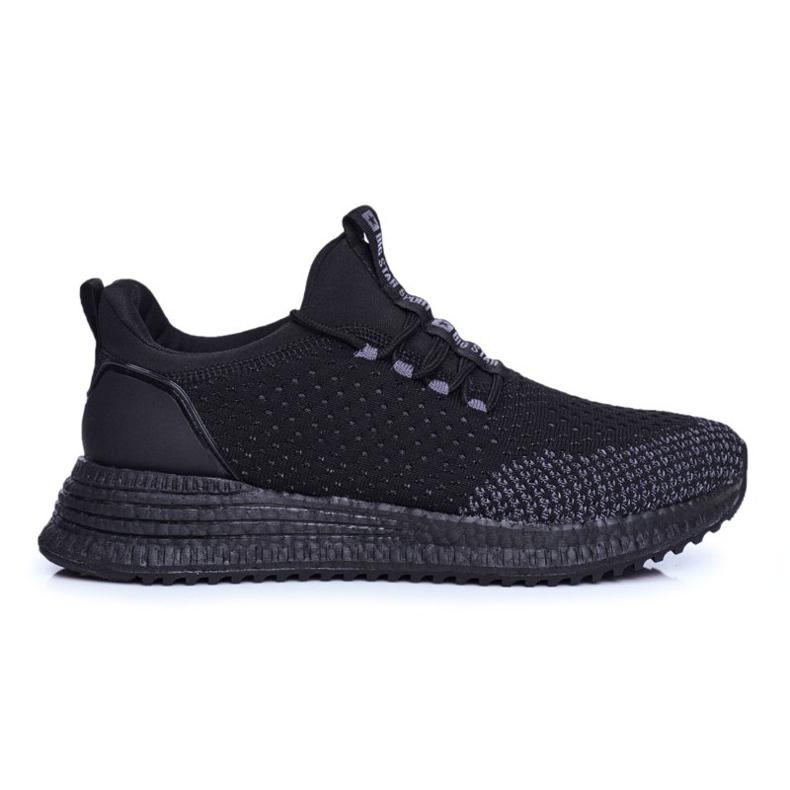 Zapatos Deportivos de Hombre Big Star Black FF174239 negro