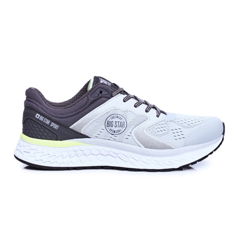 Zapatos Deportivos Hombre Big Star Grey FF174227 gris