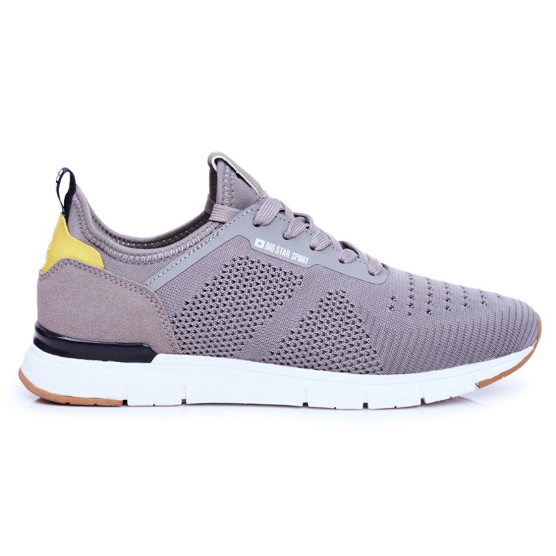 Zapatos Deportivos De Hombre Big Star Grey FF174166 gris