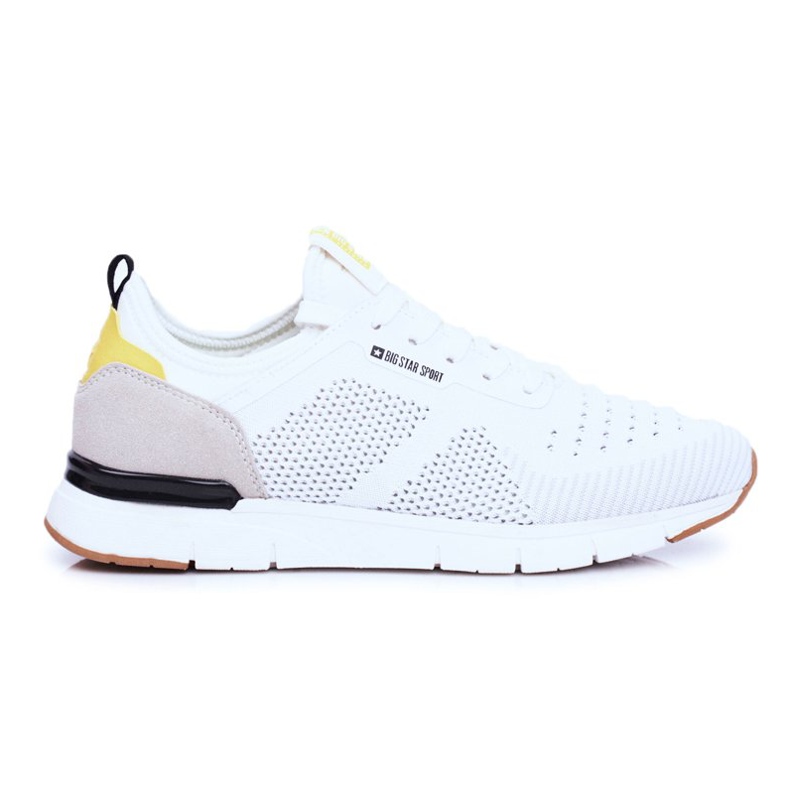 Zapatos Deportivos de Hombre Big Star White FF174165 blanco