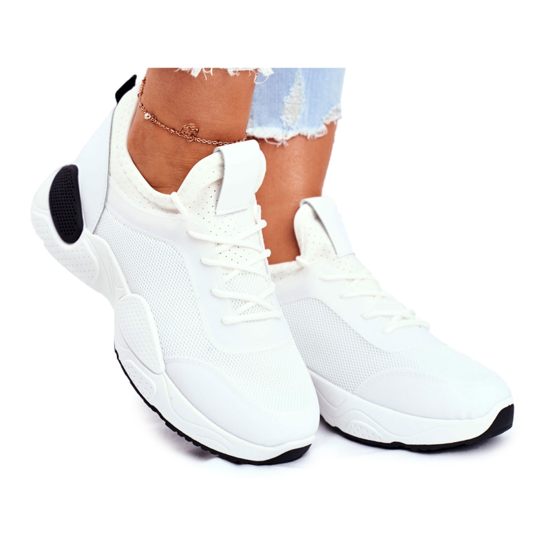 BUGO Zapatillas Deportivas Mujer Fellen Blanco y Negro