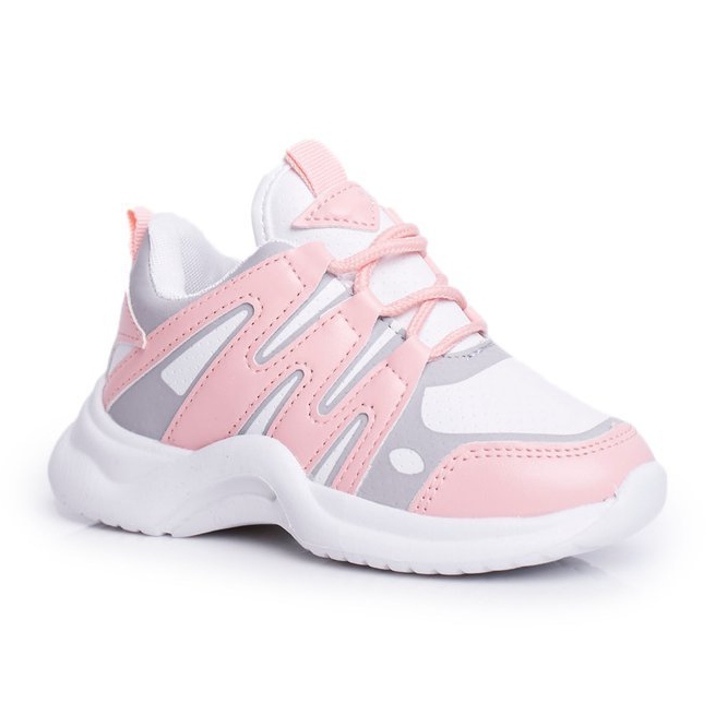 Zapatos deportivos Pink Nathie para niños rosado
