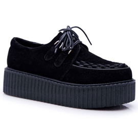 Smith's Creepers de ante negro en la plataforma Gocain Smith's Creepers de ante negro en la plataforma Gocain