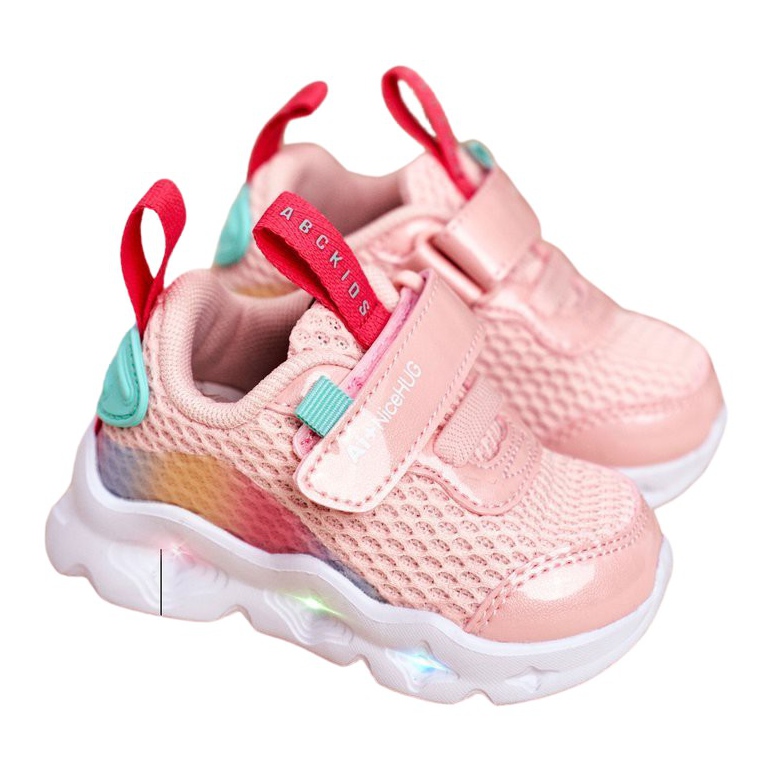 ABCKIDS POLAND Sp. z o.o. Zapatos deportivos para niños en rosa brillante Abckids B011105220 rosado ABCKIDS POLAND Sp. z o.o. Zapatos deportivos para niños en rosa brillante Abckids B011105220 rosado