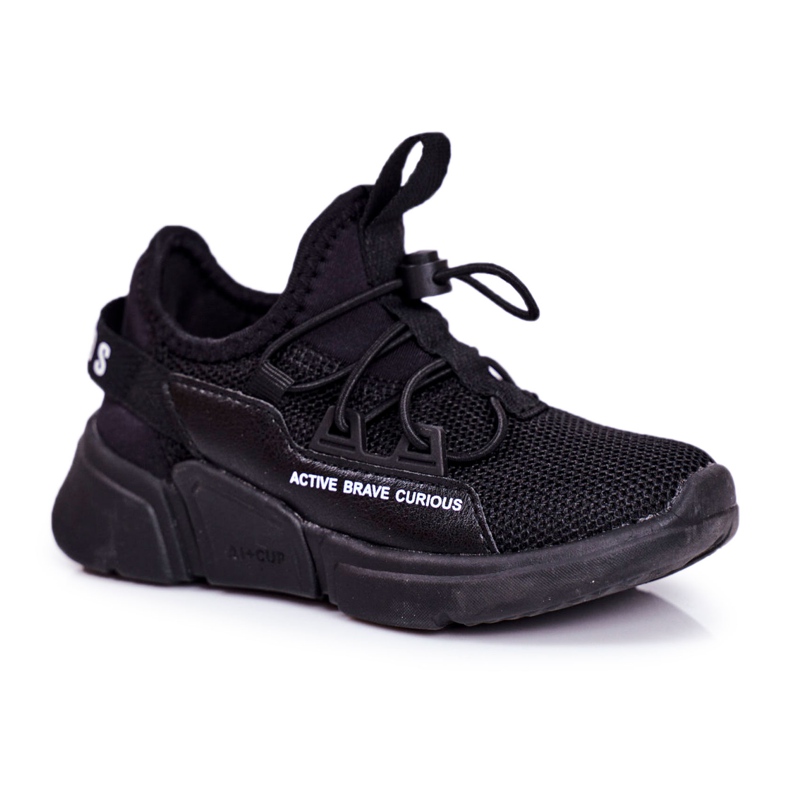 Calzado deportivo infantil negro juvenil ABCKIDS B012210073