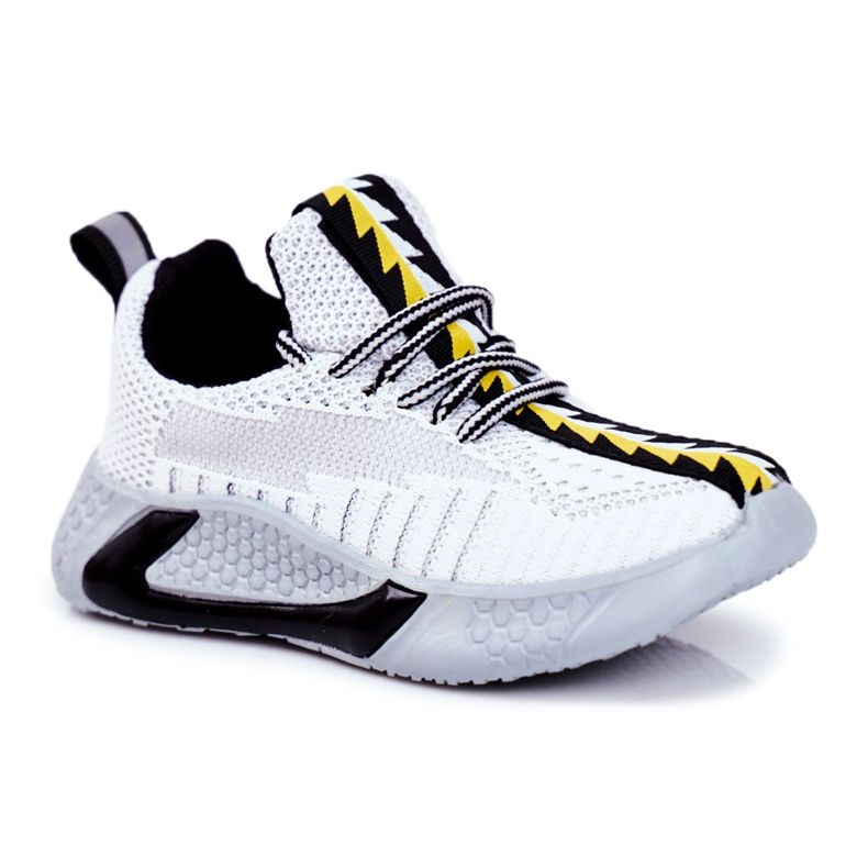 FRROCK Zapatillas Deportivas Infantiles Punto Gris y Blanco