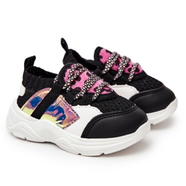 FRROCK Zapatillas deportivas negras Velma para niños negro