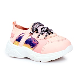 FRROCK Zapatillas deportivas rosa Velma para niños