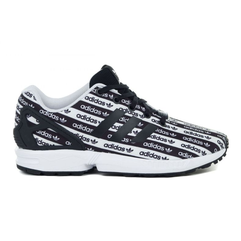 Zapatillas Adidas Zx Flux Jr EG4117 blanco negro