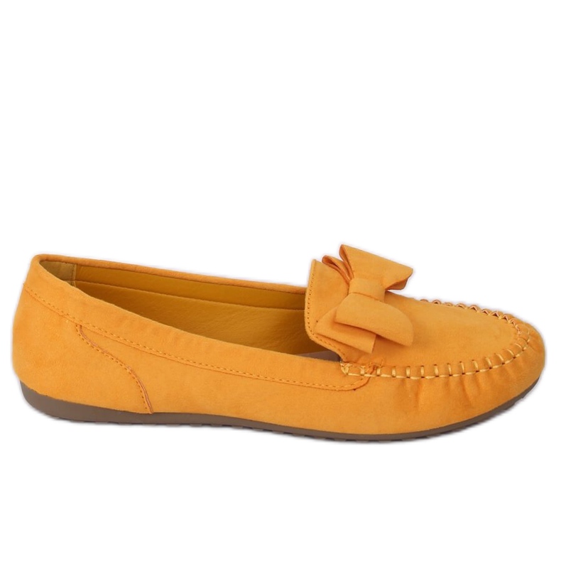 Mocasines mujer miel B2020-6 Amarillo