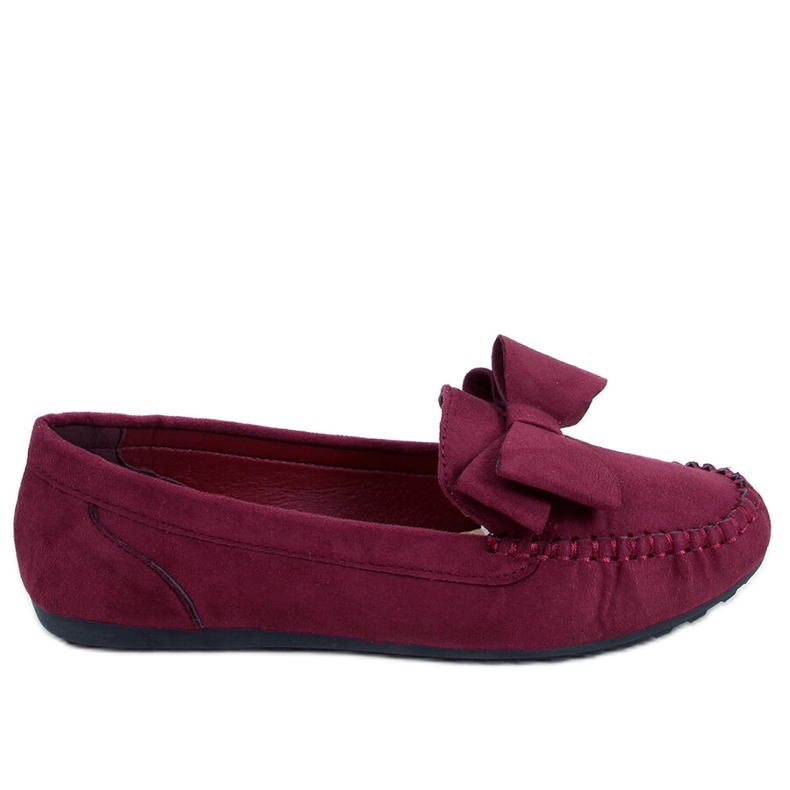 Mocasines de mujer burdeos B2020-6 Wine rojo Mocasines de mujer burdeos B2020-6 Wine rojo