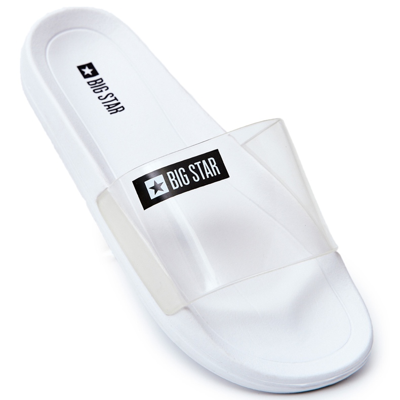 Pantuflas de Mujer Big Star Blanco Transparente DD274A258 Pantuflas de Mujer Big Star Blanco Transparente DD274A258