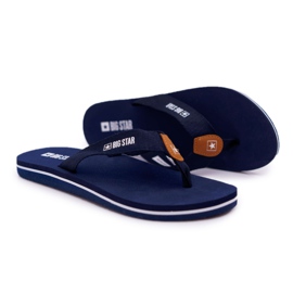 Chanclas para mujer Big Star Navy DD274A254 marina Chanclas para mujer Big Star Navy DD274A254 marina