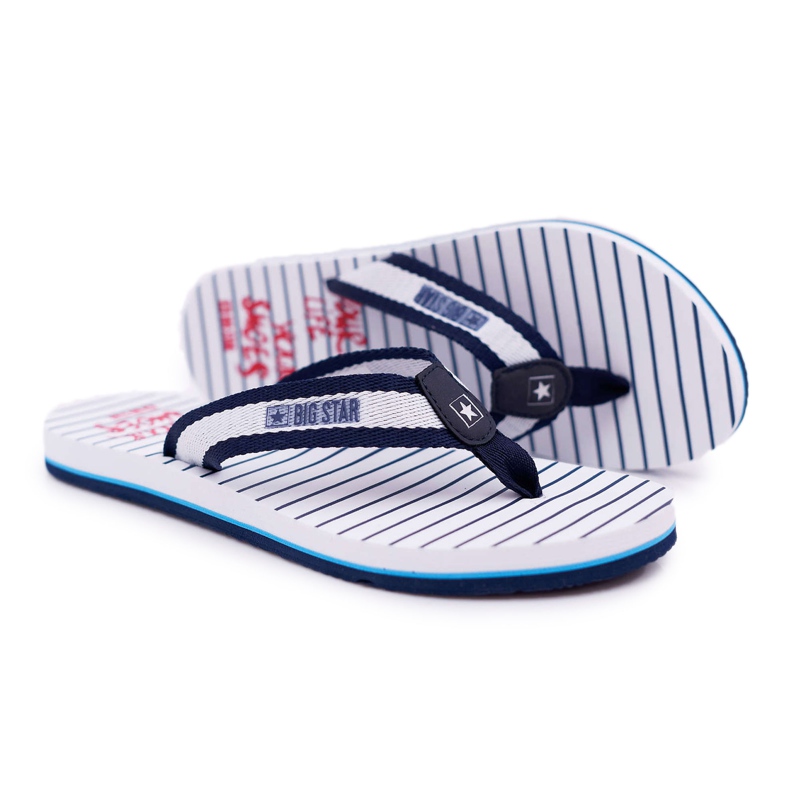 Pantuflas de Mujer Chanclas Big Star Azul Marino DD274A250