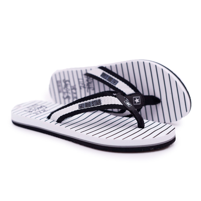 Pantuflas de Mujer Chanclas Big Star Black DD274A251 negro