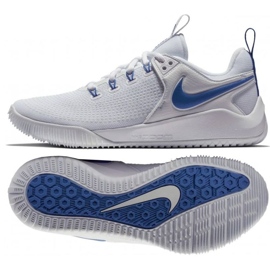 Zapatillas de voleibol Nike Air Zoom Hyperace 2 M AA0286-104 blanco blanco