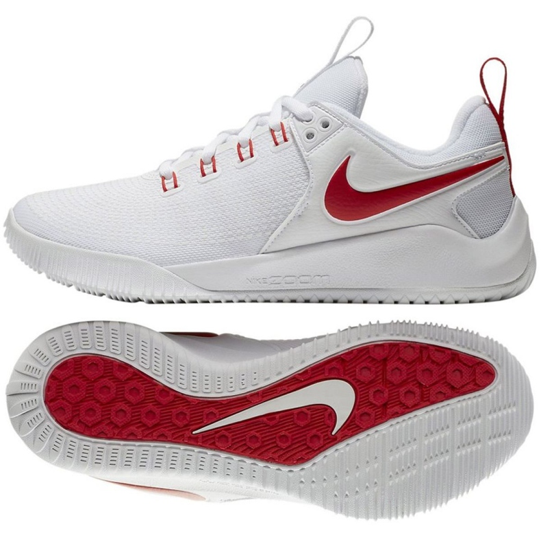 Zapatillas de voleibol Nike Air Zoom Hyperace 2 M AR5281-106 , blanco blanco