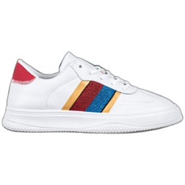 Small Swan Calzado deportivo de moda blanco