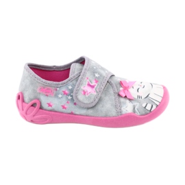 Calzado infantil befado 122X002 rosado gris