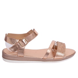 Sandalias de mujer Champagne D-118 Champagne rosa
