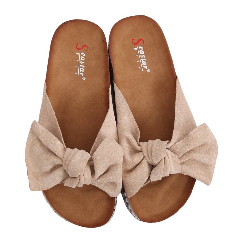 Pantuflas beige de mujer LK29P Beige Pantuflas beige de mujer LK29P Beige